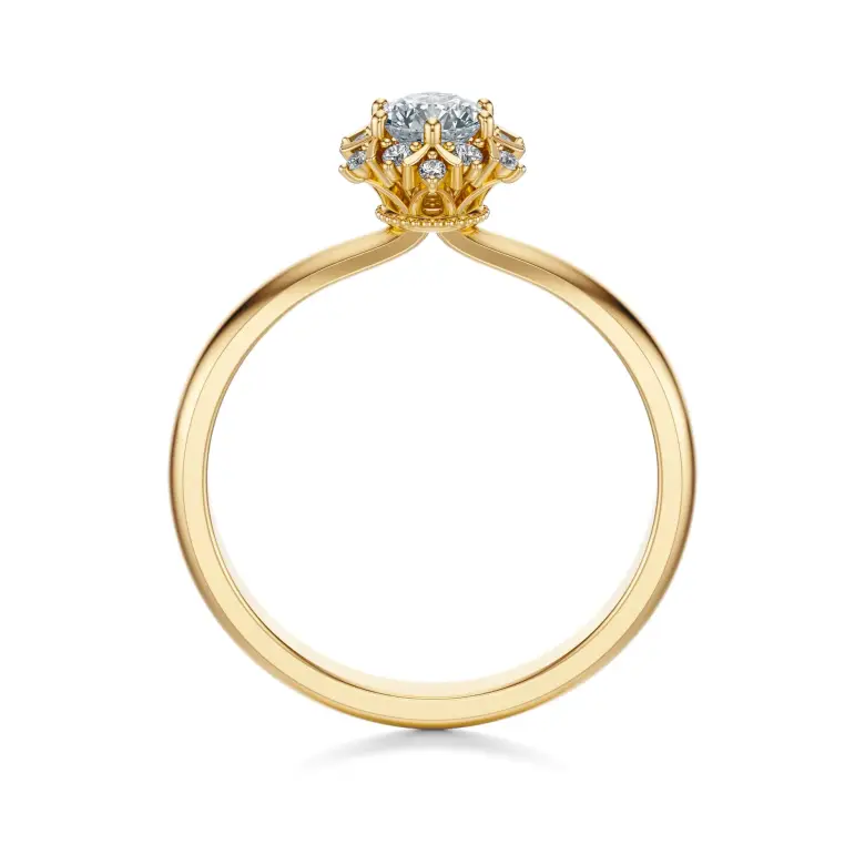 Pierścionek zaręczynowy z diamentami AJPZ_081